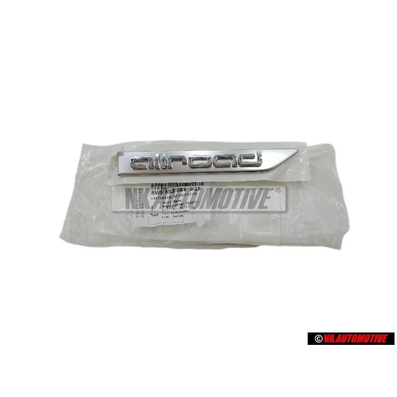 Audi Original ALLROAD Côté Embleme Monogramme Logo Droit - 8W9853602 3Q7