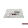 Audi Original S6 Volant Plaquette Embleme Logo Chrome Rouge - 4G0419685 2ZZ