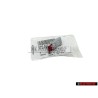 Audi Original S8 Volant Plaquette Embleme Logo Chrome Rouge - 4H0419685