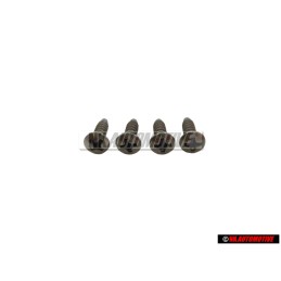 4x VW Original Vis Tole Tete Bombee Fraisee - N 0140909
