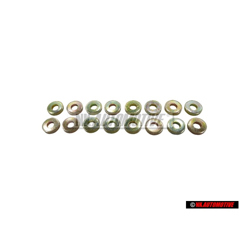 16x VW Original Rondelle Plate - N 0154013