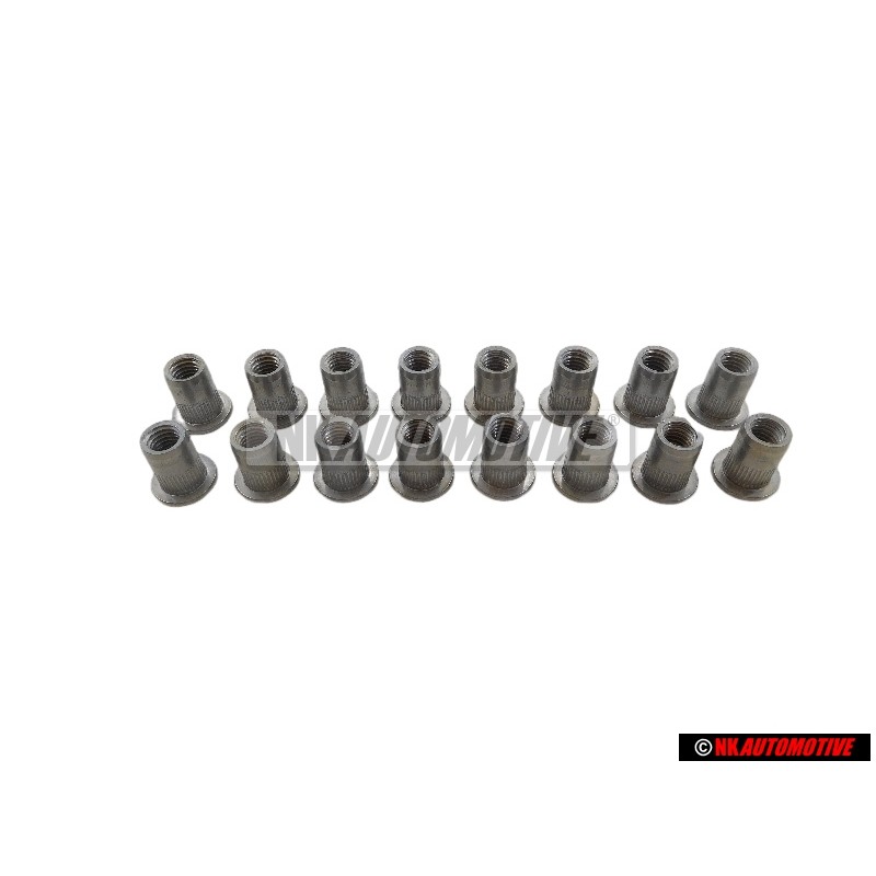 16x VW Original Ecrou Encastre - N 90786801