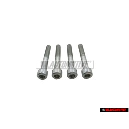 4x VW Original Vis A Tete Cylindrique Avec Six Pans Internes - N 0447553