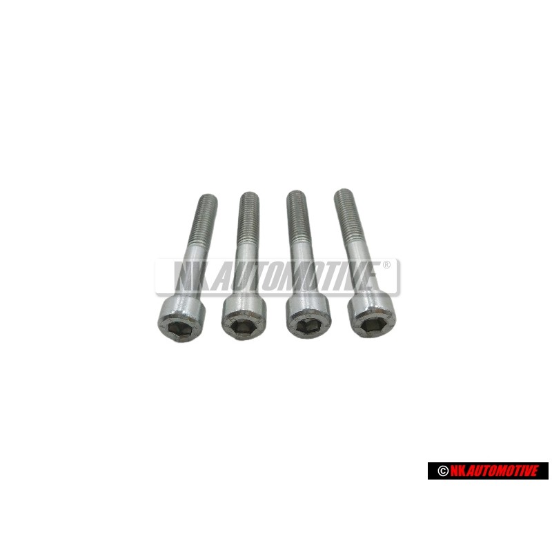 4x VW Original Vis A Tete Cylindrique Avec Six Pans Internes - N 0447553
