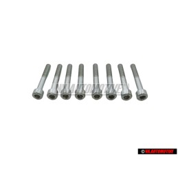 8x VW Original Vis A Tete Cylindrique Avec Six Pans Internes - N 0447553