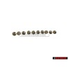 10x VW Original Capuchon De Bouton-Poussoir - 141871439B