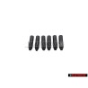 6x VW Original Capuchon Noir Satine - 311867649 01C