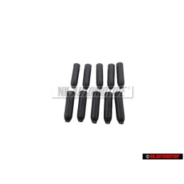 10x VW Original Capuchon Noir Satine - 311867649 01C