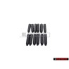 12x VW Original Capuchon Noir Satine - 311867649 01C