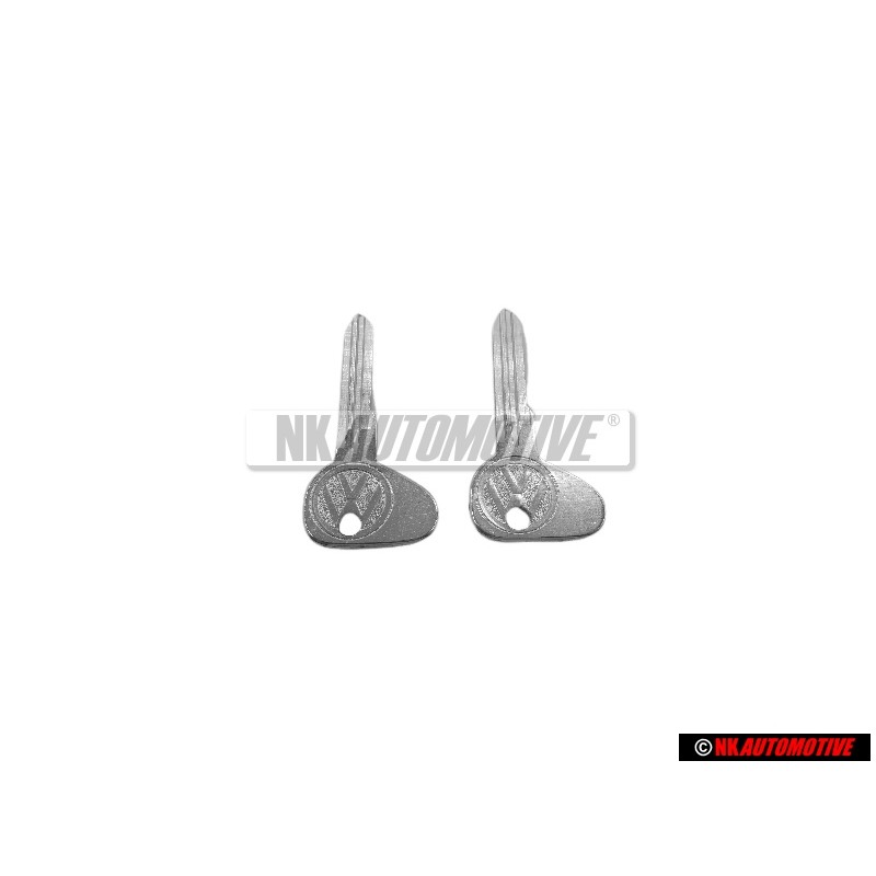 2x VW Original Cle Profil R - 111837219A S93