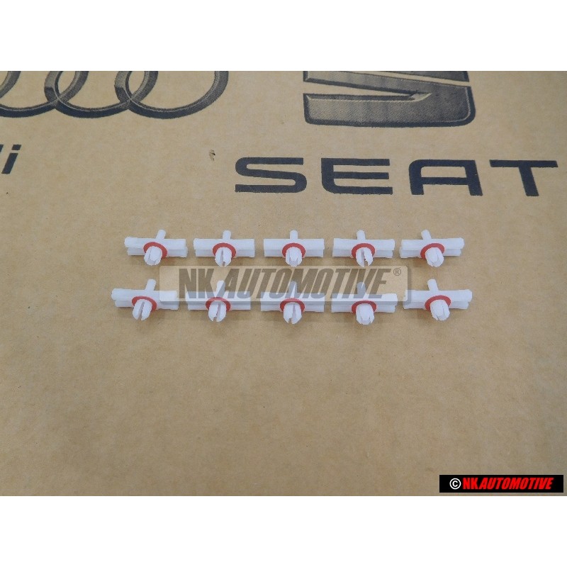 10x VW Original Agrafe P. 