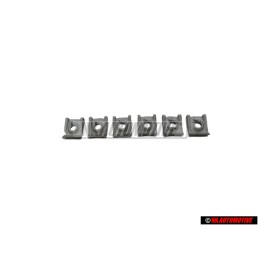 6x VW Original Fixe-Rapid - N 90106601