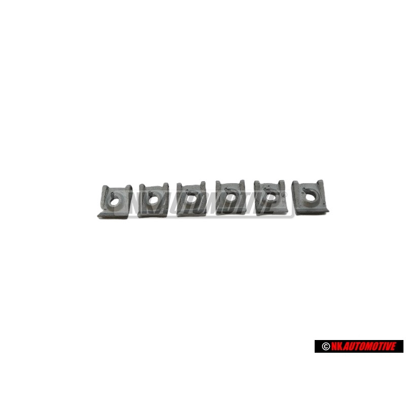 6x VW Original Fixe-Rapid - N 90106601