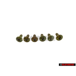 6x VW Original Vis A Tole Tete Bombee - N 90098101