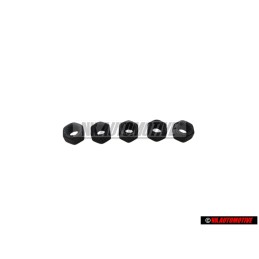 5x VW Original Ecrou 6 Pans - N 01100517
