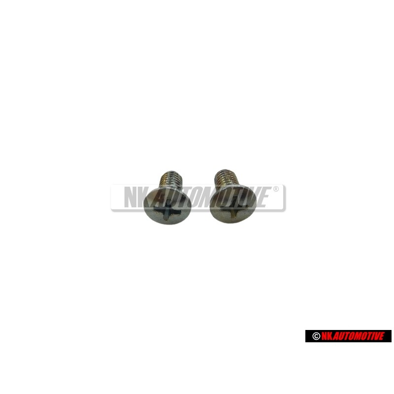 2x VW Original Vis Tete Bombee Fraisee - N 0142643