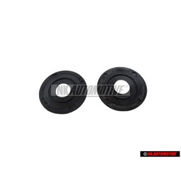 2x VW Original Embase Noir Satine - 111837595A 01C