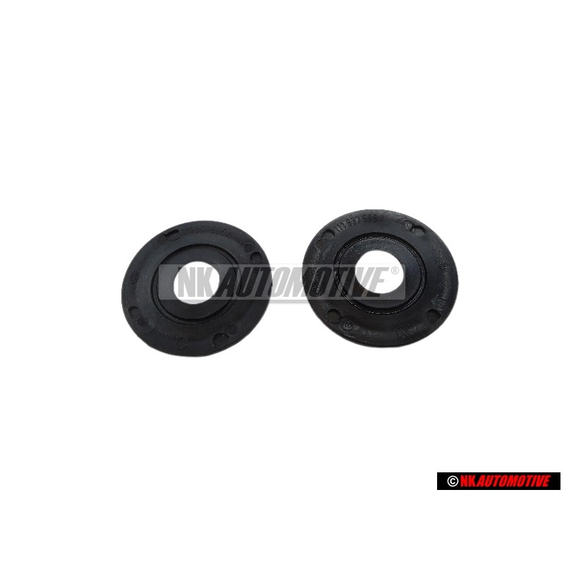 2x VW Original Embase Noir Satine - 111837595A 01C