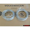 2x VW Original Baguette Decorative - 255853305