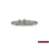 Audi Original Côté Embleme Monogramme Logo Noir Chrome - 4A0853621 2ZZ