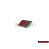 Audi Original S2 Volant Plaquette Embleme Logo Chrome Rouge - 8A0419685D