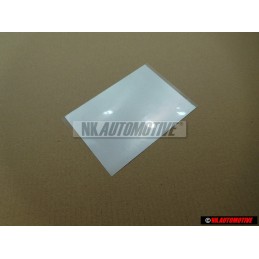 VW Original Feuille De Zinc, Autocollant - D 381ZN1A2