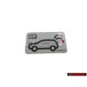 VW Original Plaque Indicatrice - 1T0010316S