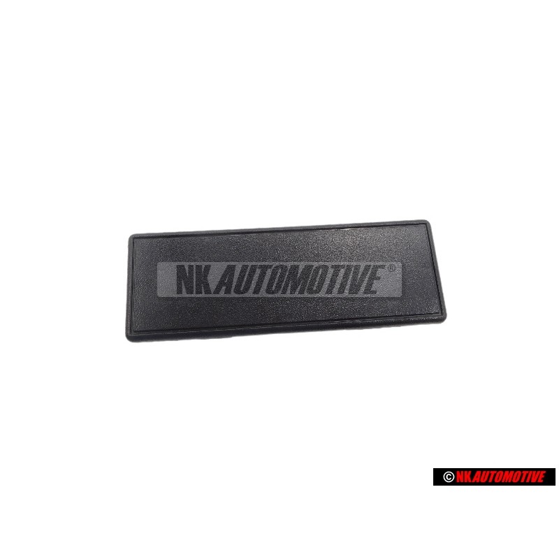 VW Original Ecran P. Decoupe D'Autoradio Noir Satine - 251857233 01C