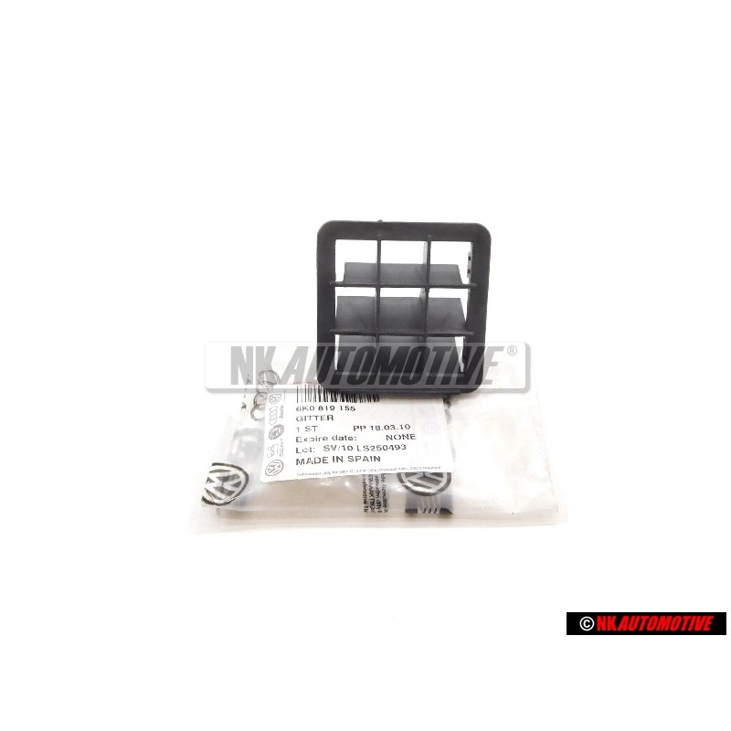 VW Original Grille De Guidage D'Air - 6K0819155