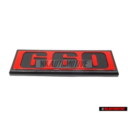 VW Original G60 Arrière Embleme Monogramme Logo Rouge - 191853675B QN5