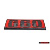 VW Original G60 Arrière Embleme Monogramme Logo Rouge - 191853675B QN5