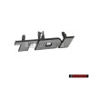VW Original TDI Avant Embleme Monogramme Logo Chrome - 701853679B Z10