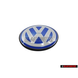 VW Original Couverture Du Moteur Embleme Logo Bleu Blanc- 06A103940Q