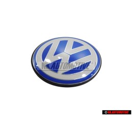 VW Original Couverture Du Moteur Embleme Logo Bleu Blanc- 06A103940Q