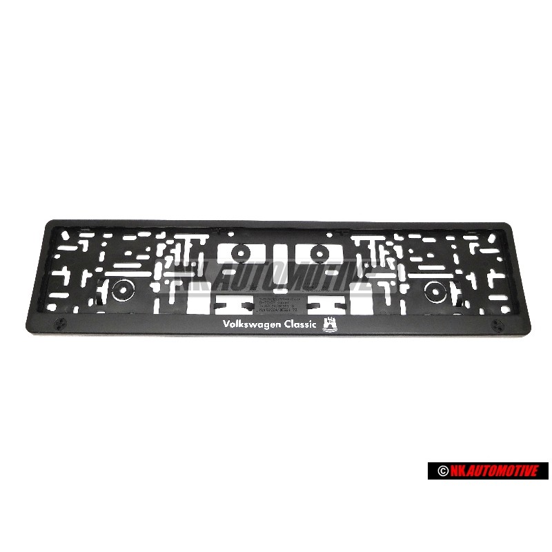 VW Classic Parts Plate Holder Frame - ZCP902933