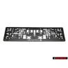 VW Classic Parts Plate Holder Frame - ZCP902933