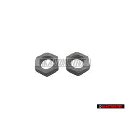 2x VW Original Ecrou 6 Pans - N 10328602