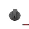 VW Original Bouton Noir Satine - 357819129 01C