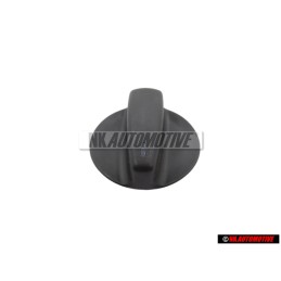 VW Original Bouton Rotatif Noir Satine - 2D0819041B 01C