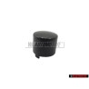 VW Original Bouton-Ression Noir Satine - 7H0711333F 9B9