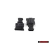 2x VW Original Boitier A Fiche Plate Male - 191972712