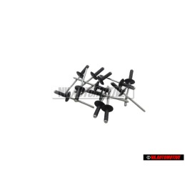 12x VW Original Rivet Aveugle - N 90634901