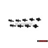 9x VW Original Rivet D'Ecartement - N 0385491