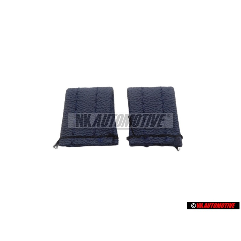 2x VW Original Boucle Bleu Atoll - 155871893A 2GY