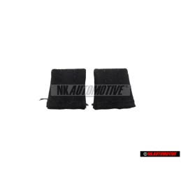 2x VW Original Boucle Noir - 155871893C A25