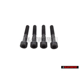 4x VW Original Vis A Tete Cylindrique Avec Six Pans Internes - N 0147513