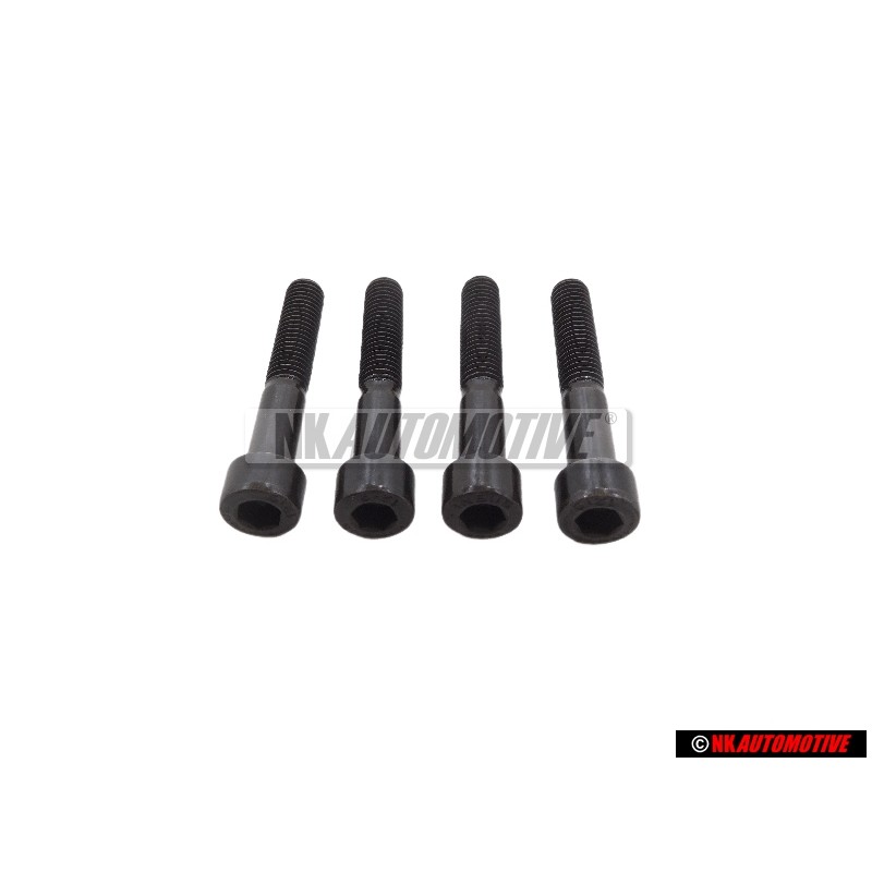 4x VW Original Vis A Tete Cylindrique Avec Six Pans Internes - N 0147513