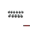 11x VW Original Vis 6 Pans A Embase - N 90063904