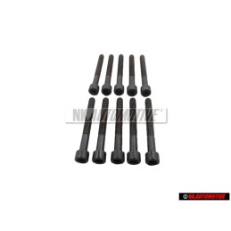 10x VW Original Vis A Tete Cylindrique Avec Empr. 