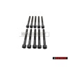 10x VW Original Vis A Tete Cylindrique Avec Empr. 